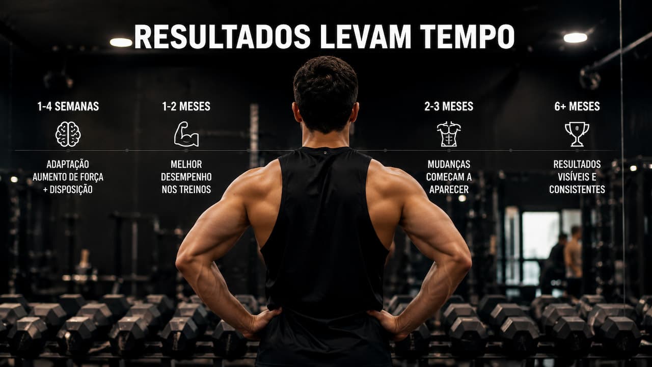 quanto tempo para ver resultados na academia